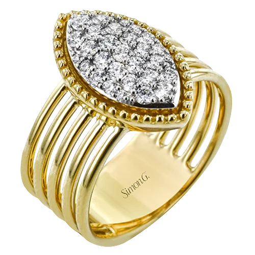 Custom - Designed Diamond Rings to Reflect Your PersonalityRight Hand Ring in 18k Gold with Diamonds