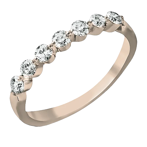 Halo - Style Diamond Rings with Smaller Accent DiamondsRight Hand Ring in 14k Gold with Diamonds