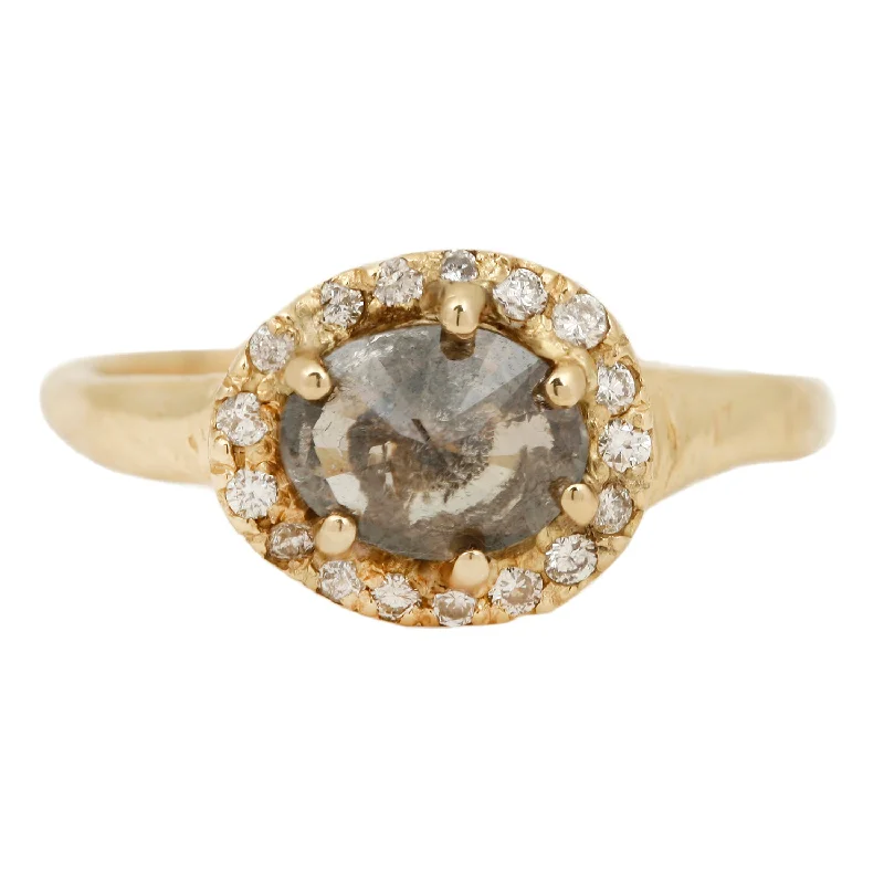 Paradise Desert Rustic Diamond Ring