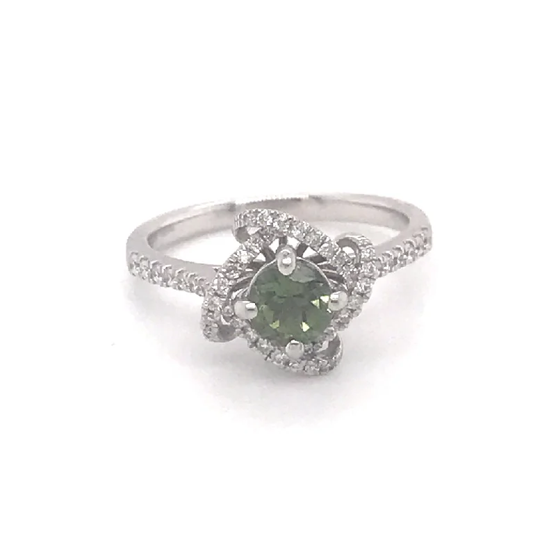 Emerald Gemstone Rings with Filigree - Bordered SettingsTour4