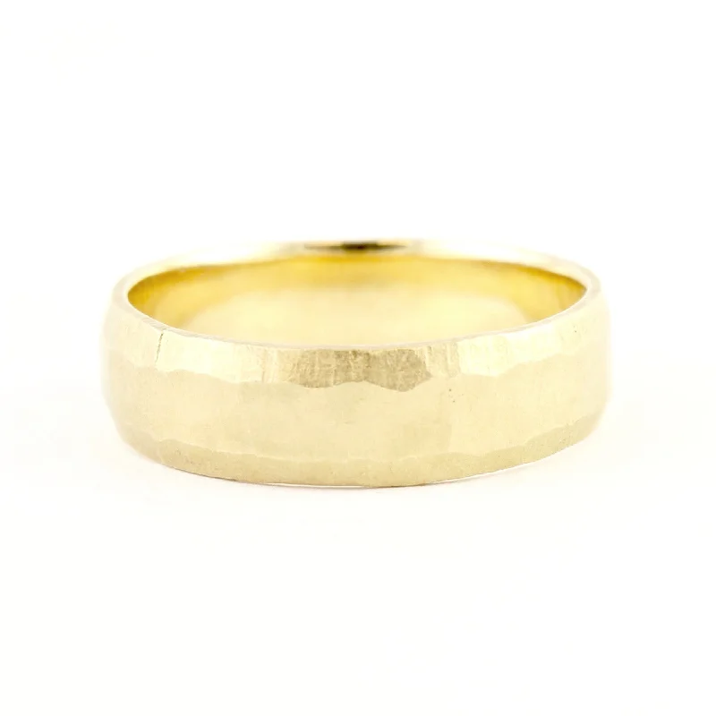 Two - Tone Wedding Bands in Gold and PlatinumEvening Star Men's Plain Band by Dawes Design