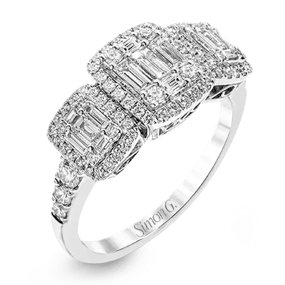 Solitaire Diamond Rings in Platinum SettingsRight Hand Ring in 18k Gold with Diamonds