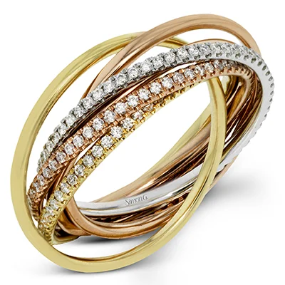 Custom - Designed Diamond Rings to Reflect Your PersonalityRight Hand Ring in 18k Gold with Diamonds