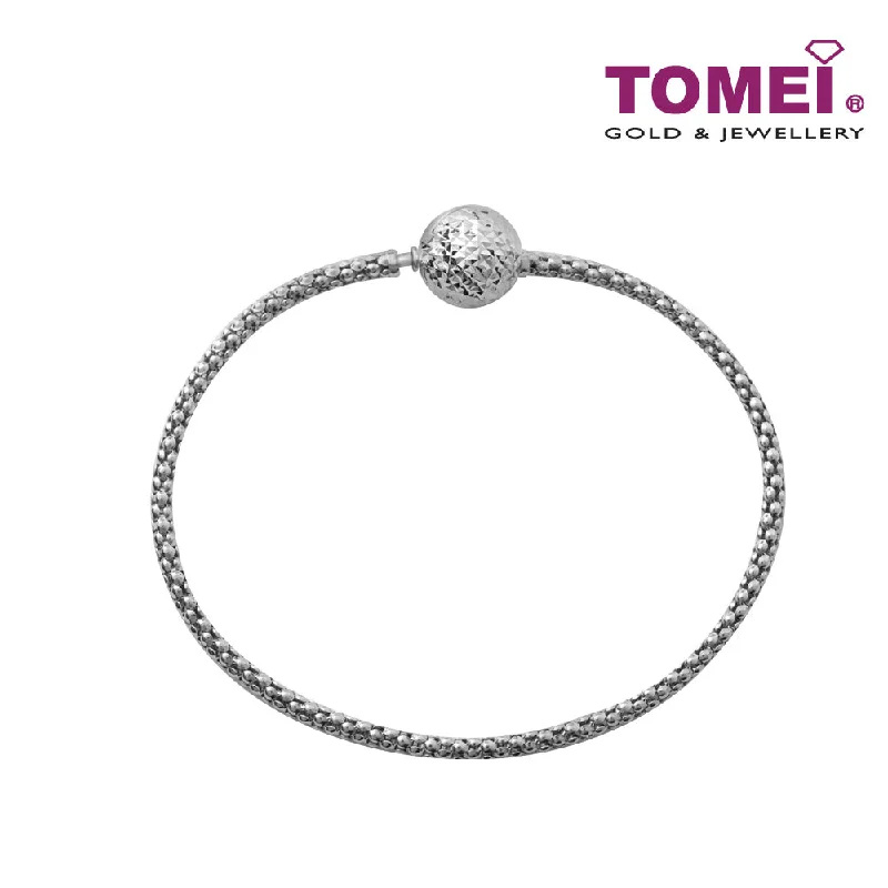 Stackable Bangle Sets for a Trendy LookTOMEI Chomel Bracelet, White Gold 585