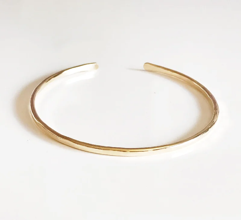 Solid Gold Bangles with Intricate EngravingsCuff Lacey (B314)