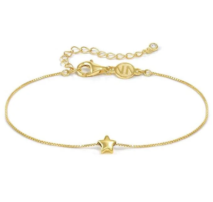 Enamel - Coated Bangles in Vibrant ColorsNomination Gold Vermeil Cubic Zirconia Star Bracelet