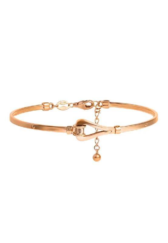 Enamel - Coated Bangles in Vibrant ColorsTOMEI Rouge Collection Bangle, Rose Gold 750