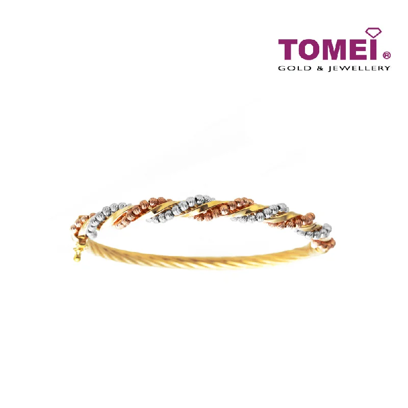 Enamel - Coated Bangles in Vibrant ColorsTOMEI Splendorously Frabjous Bangle, Yellow Gold 916