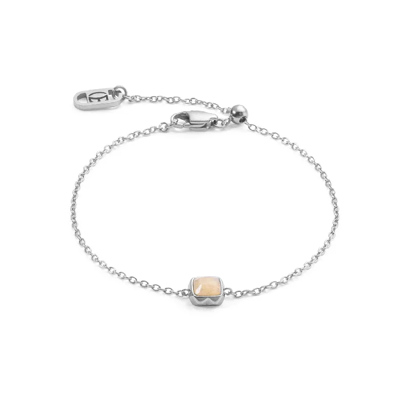 Stackable Bangle Sets for a Trendy LookCoeur De Lion June Birthstone Cream Jade Bracelet