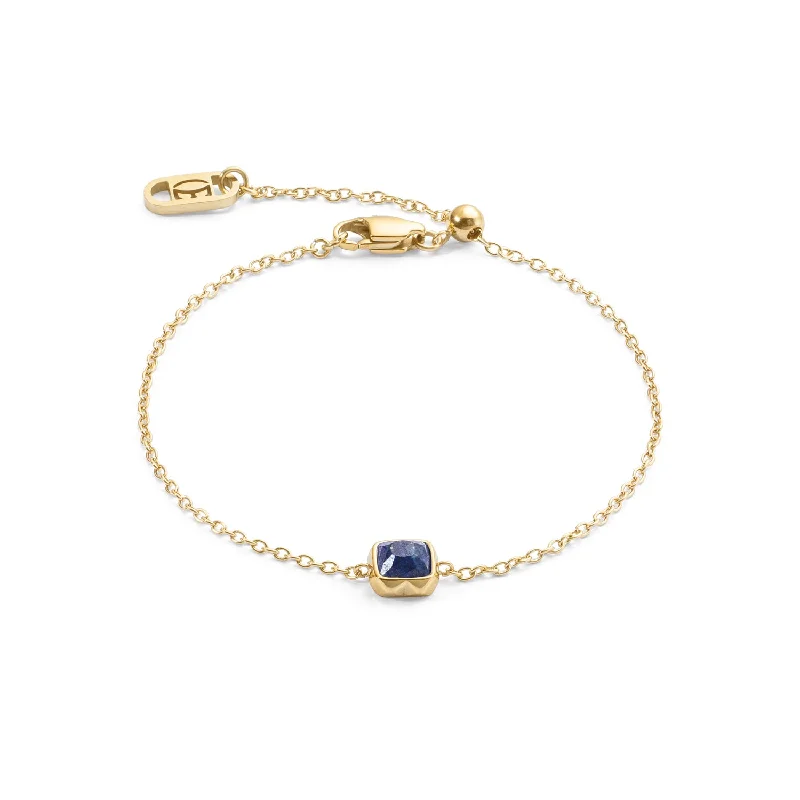 Stackable Bangle Sets for a Trendy LookCoeur De Lion Gold September Birthstone Lapis Lazuli  Bracelet