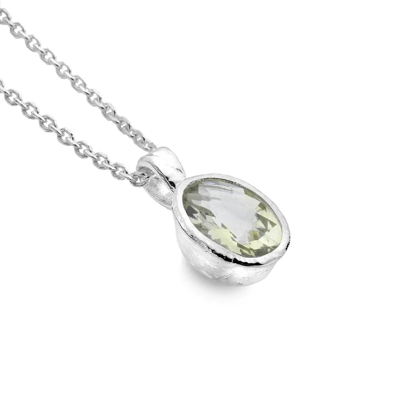 Locket Pendant Necklaces with Personalized EngravingsOcean Soul Quartz Pendant