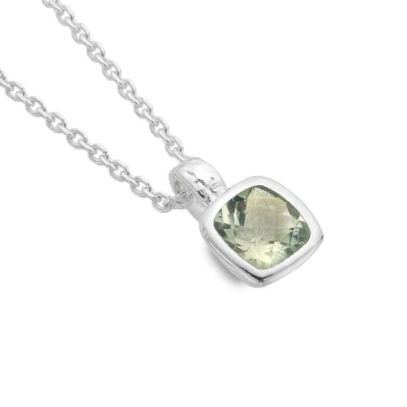 Nature - Inspired Pendant Necklaces with Leaf or Flower DesignsPure Shores Quartz Pendant