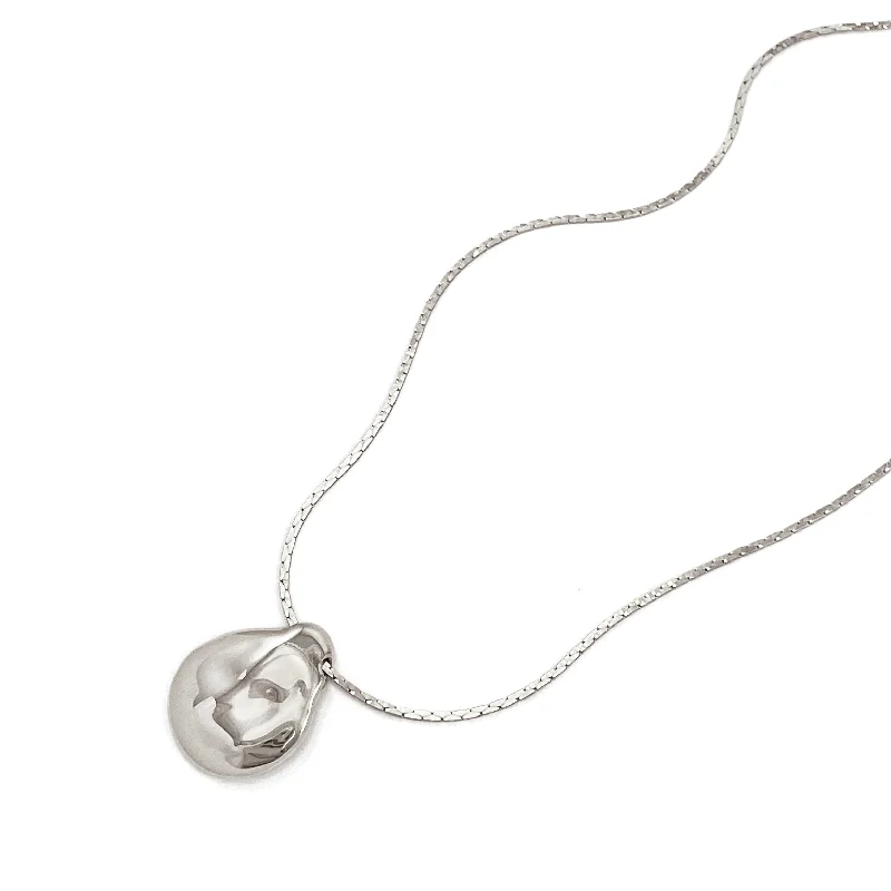 Locket Pendant Necklaces with Personalized EngravingsTalise Pendant - Silver